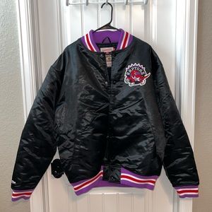 Mitchell & Ness Raptors Bomber Jacket